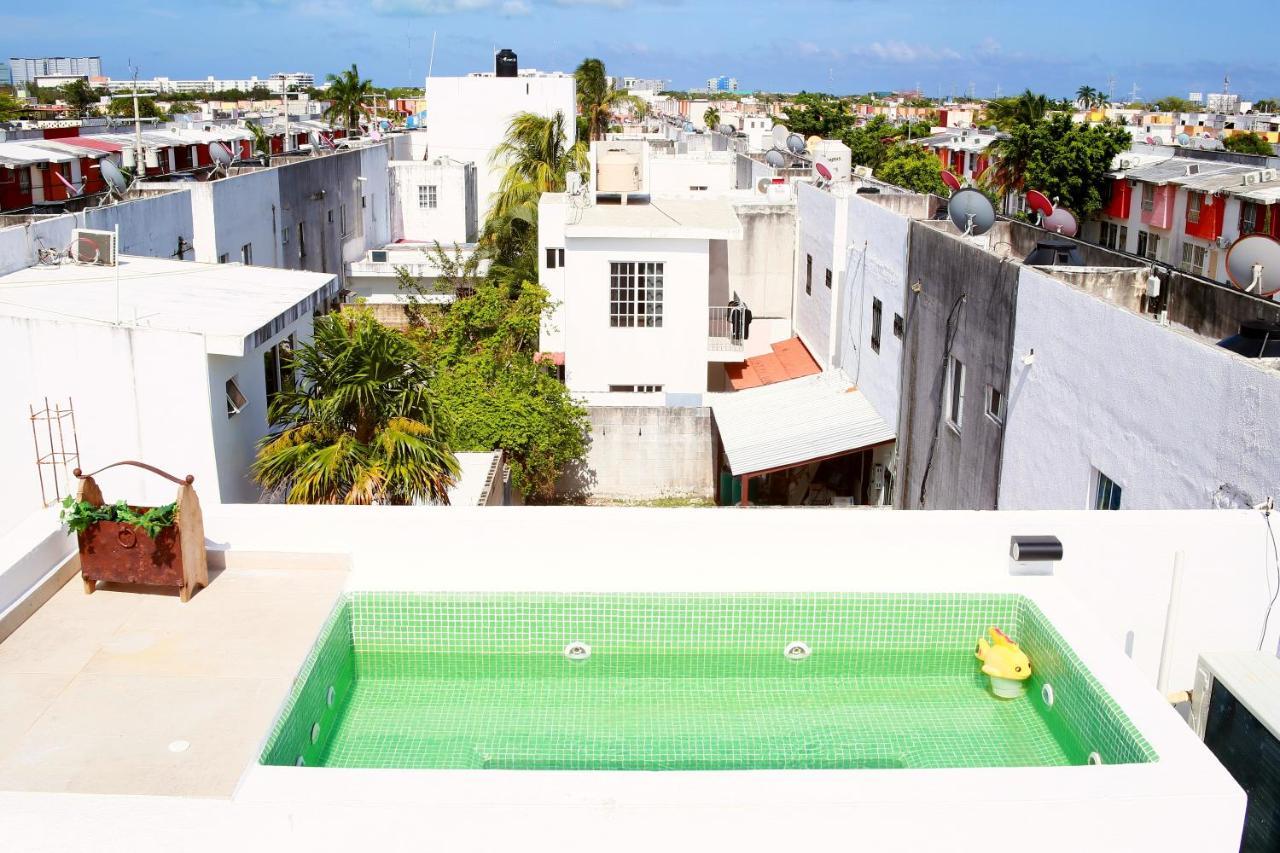 Departamento Privado, Nuevo Jacuzzi Rooftop, Ac, Gran Wf Cancún Exteriör bild